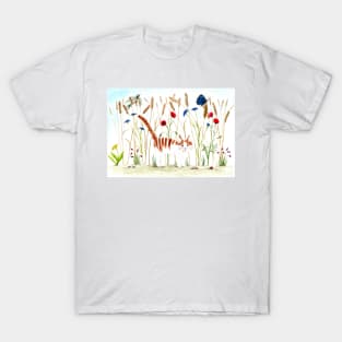 Cat carrots in the cornfield T-Shirt